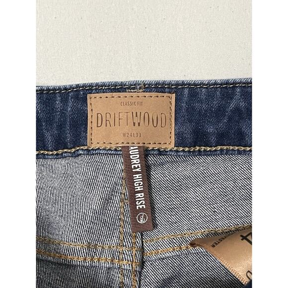 NWT Sundance Catalog Driftwood “AUDREY HIGH RISE” Straight Leg‎ Jeans 24X33 $98 - Picture 3 of 6